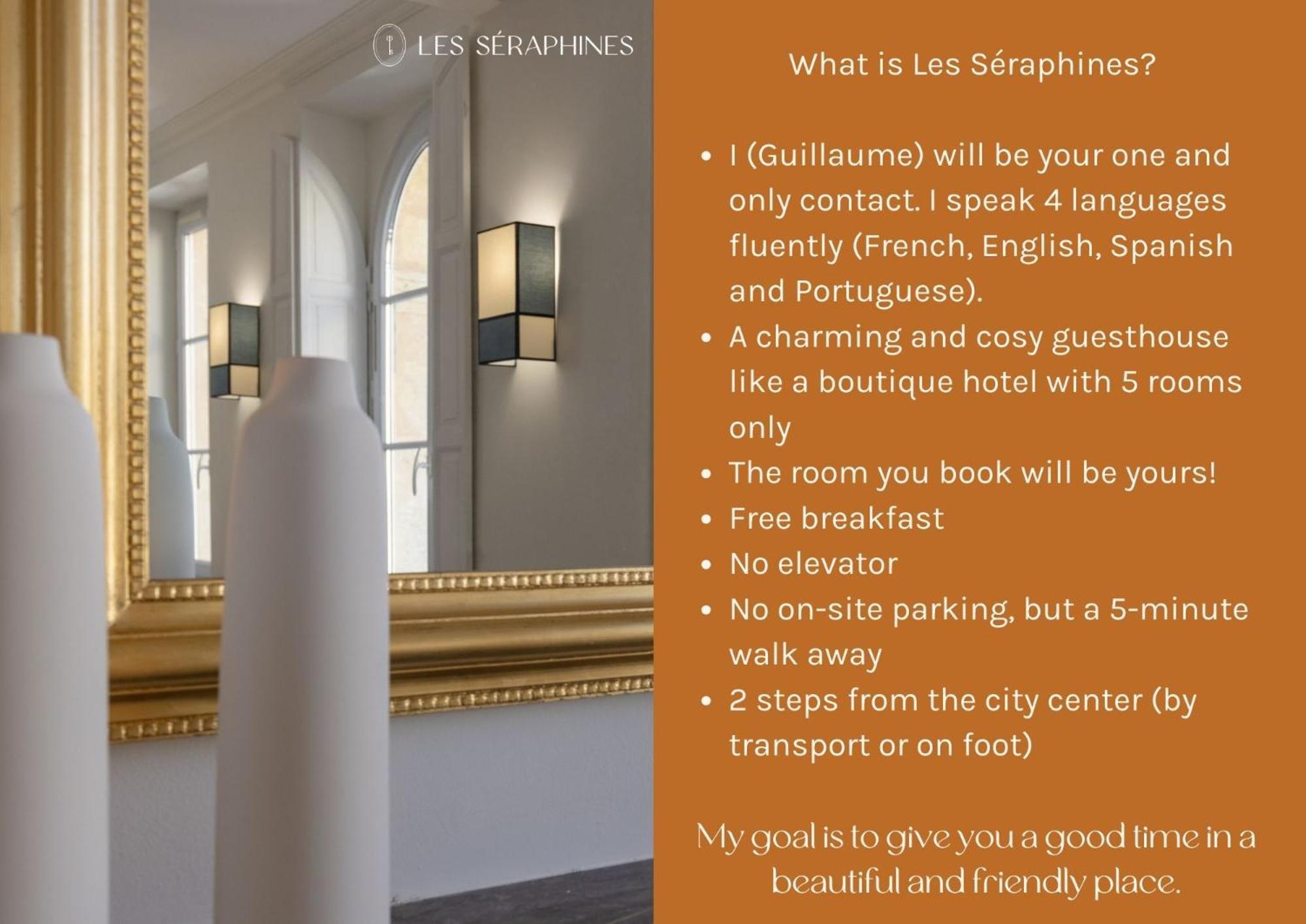 Les Seraphines - Chambres D'Hotes - Guests House 波尔多 外观 照片