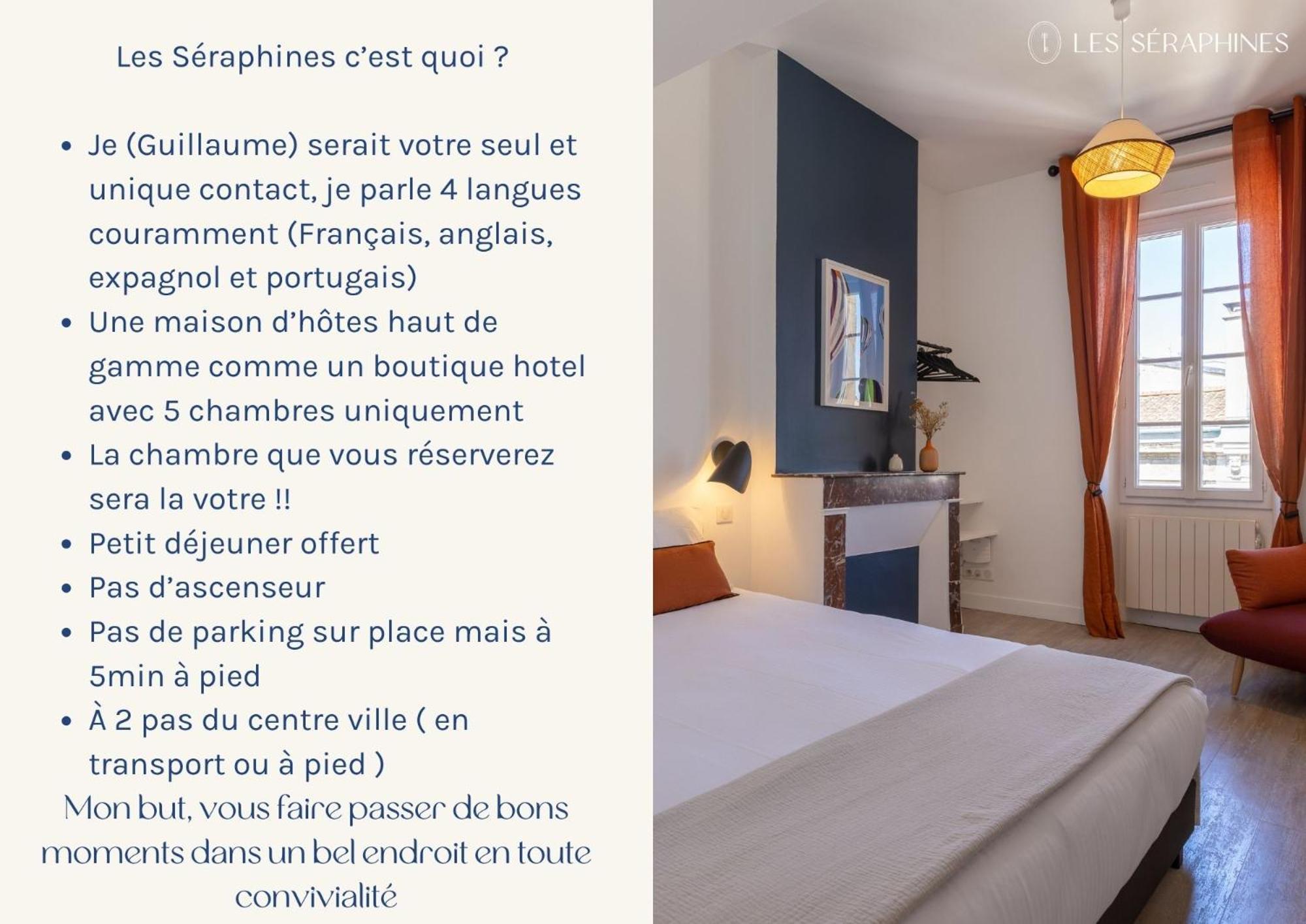 Les Seraphines - Chambres D'Hotes - Guests House 波尔多 外观 照片